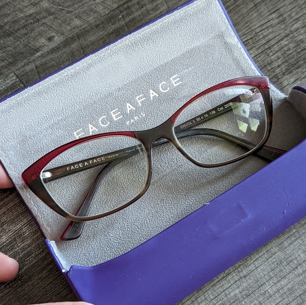 Faceaface eye glasses - 2016, Red